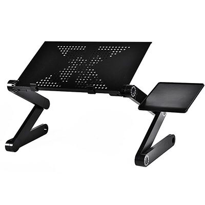 Folding Laptop Table Ergonomic Design