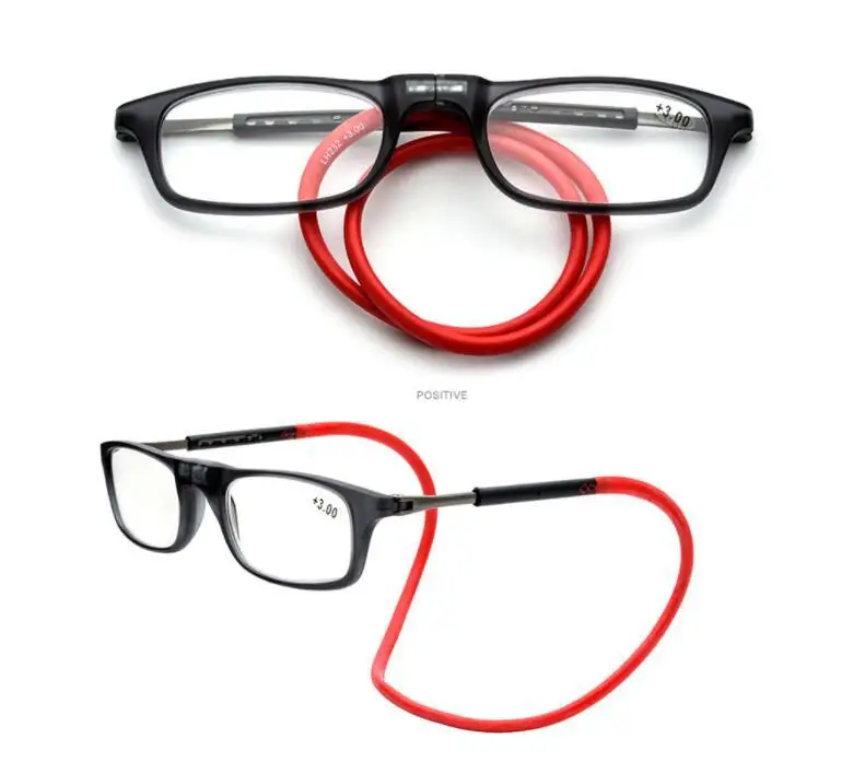 Folding Neck Hanging Presbyopia Glasses Hd Resin Fashion Magic Magnet Presbyopia Glasses Presbyopic Eyeglasses Folding Neck Hanging Presbyopia Glasses Hd Resin Fashion Magic Magnet Presbyopia Glasses Presbyopic Eyeglasses