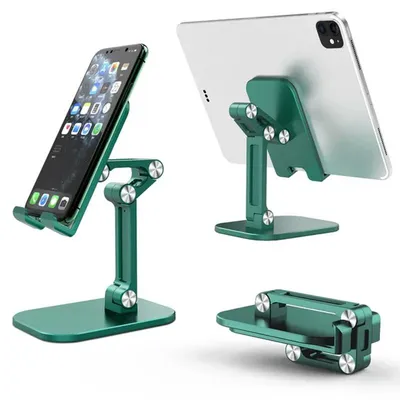 Folding Phone Stand Three Sections Holder Flexible Adjustable for iPad Smartphone Tablets Stand Folding Phone Stand Three Sections Holder Flexible Adjustable for iPad Smartphone Tablets Stand