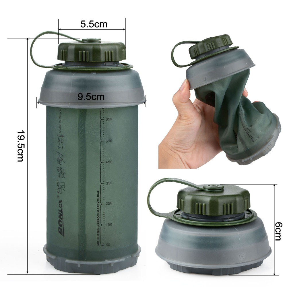 Folding Portable Water Bottle Folding Portable Water Bottle