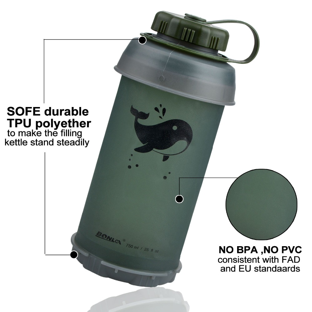 Folding Portable Water Bottle Folding Portable Water Bottle