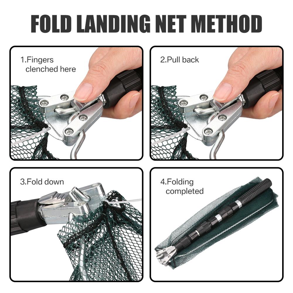Folding Retractable Fishing Net