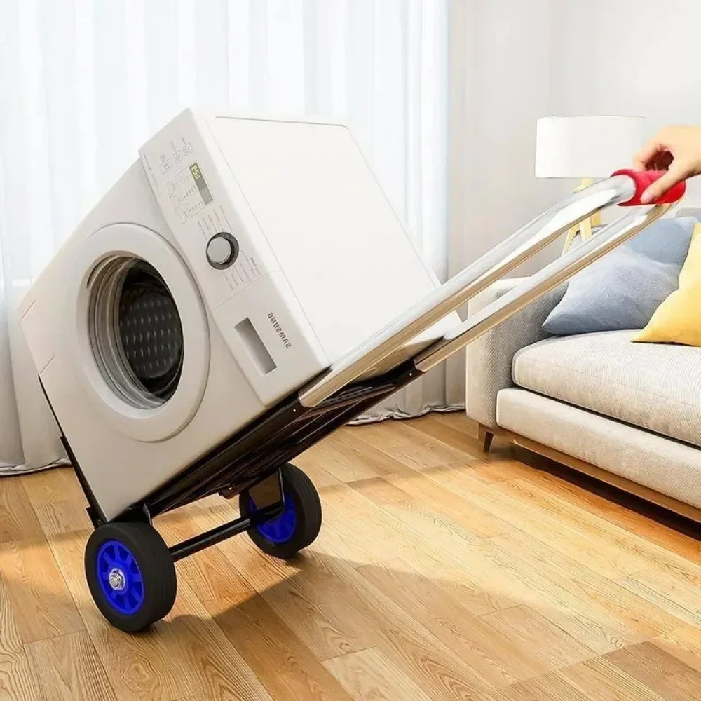 Folding Retractable Trolley Folding Hand Truck Handling Household Magic Trailer Shopping Cart Trolley Portable Luggage Folding Retractable Trolley Folding Hand Truck Handling Household Magic Trailer Shopping Cart Trolley Portable Luggage