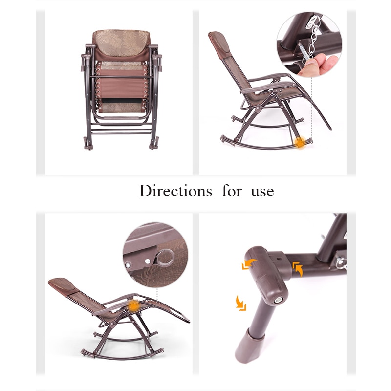 Folding Rocking Chair Lounge Chair Folding Rocking Chair Lounge Chair