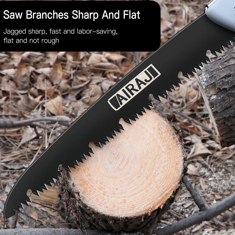 Folding Saw Woodworking Folding hacksaw Multifunction Cutting Wood Sharp Camping Garden Prunch Saw Tree Chopper Knife