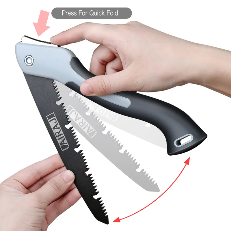 Folding Saw Woodworking Folding hacksaw Multifunction Cutting Wood Sharp Camping Garden Prunch Saw Tree Chopper Knife