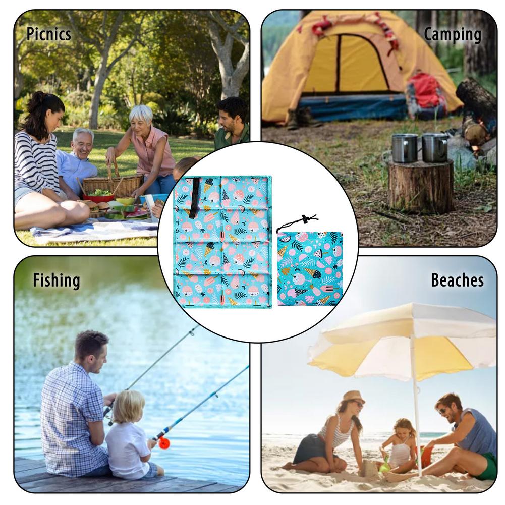 Folding Sit Mat with Storage Bag Folding Sit Mat with Storage Bag
