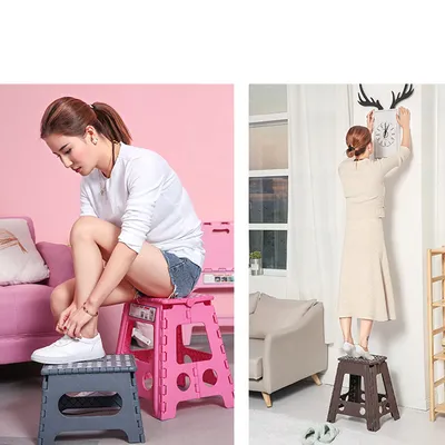 Folding Step Stool Non-Slip Base