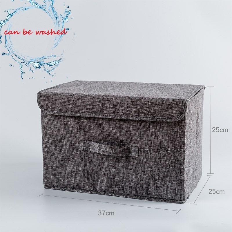 Folding Storage Box Fabric Basket