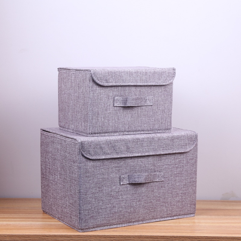 Folding Storage Box Fabric Basket