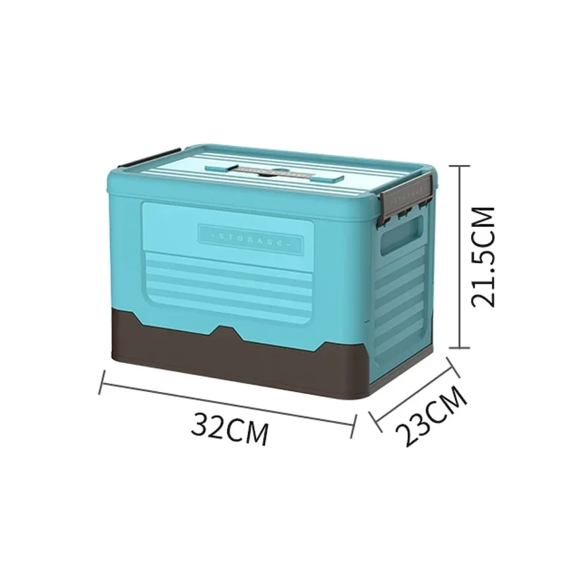 Folding Storage Box Multifunction Foldable Organizer Container Plastic Sundries Storages Supplies Organizer Box with Lid Folding Storage Box Multifunction Foldable Organizer Container Plastic Sundries Storages Supplies Organizer Box with Lid