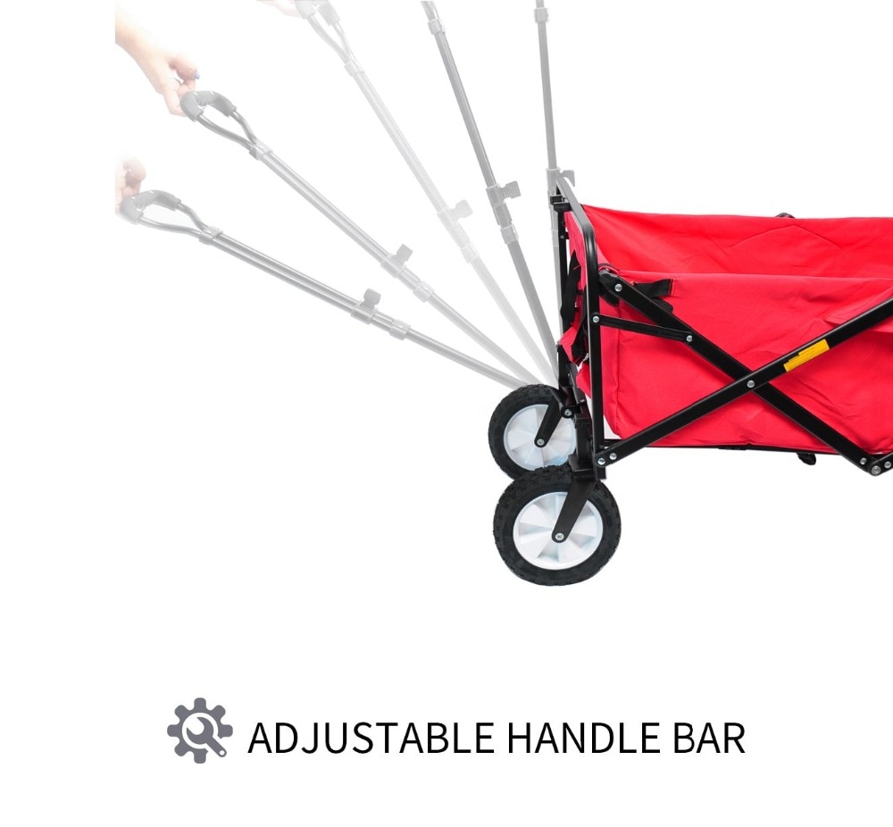 Folding Wagon Outdoor Utility Trolley Folding Wagon Outdoor Utility Trolley