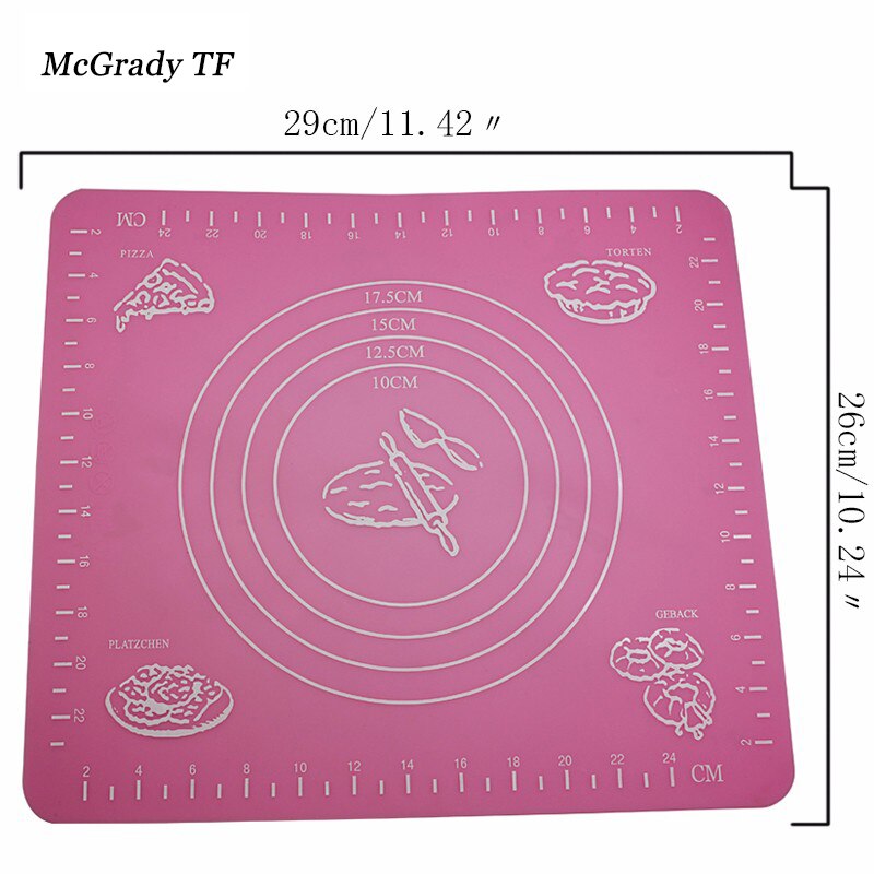 Fondant Mat Silicone Rolling Pad Fondant Mat Silicone Rolling Pad