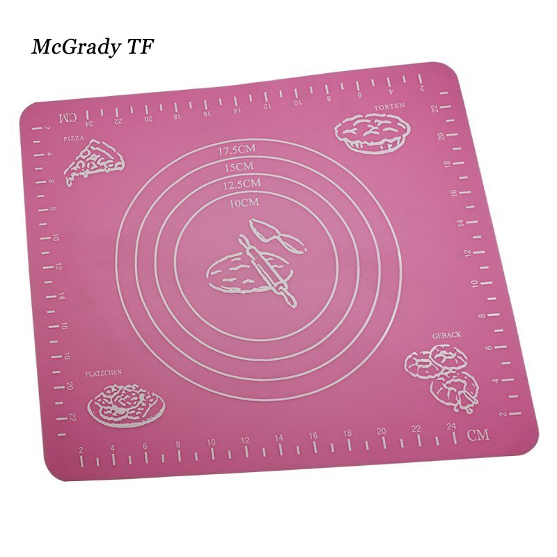 Fondant Mat Silicone Rolling Pad Fondant Mat Silicone Rolling Pad