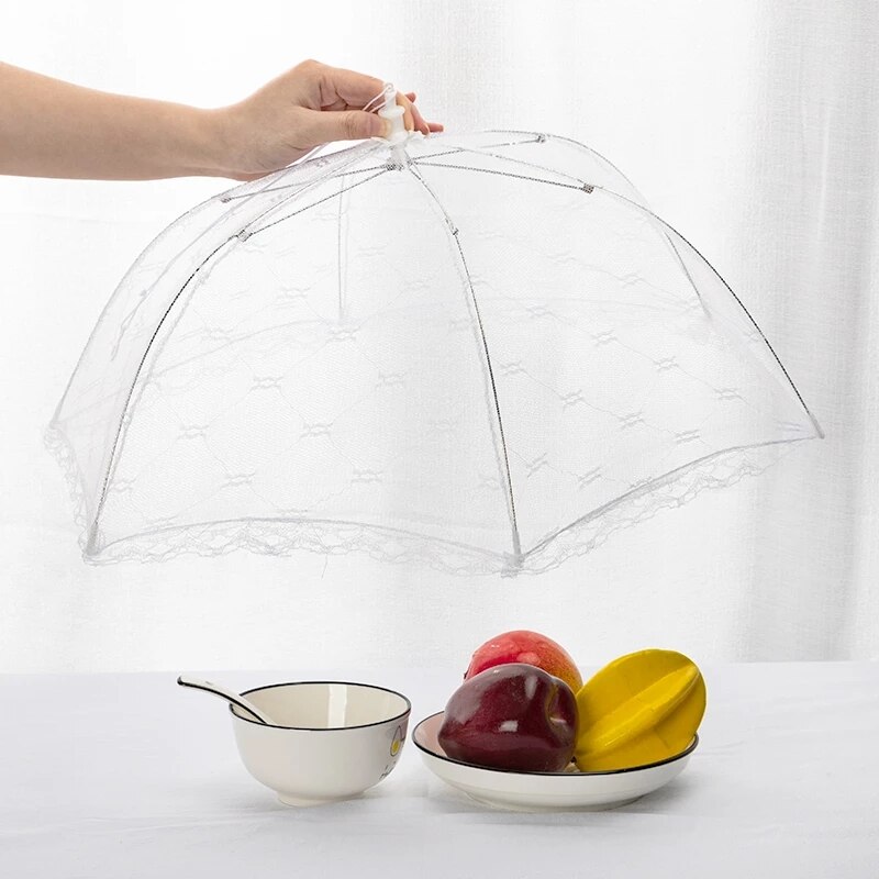 Food Covers Mesh Portable Umbrella Style Food Cover Anti Fly Mosquito Tent Umbrella Picnic Food Covers Mesh Portable Umbrella Style Food Cover Anti Fly Mosquito Tent Umbrella Picnic