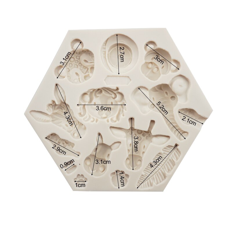 Food Grade Animal Silicone Mold