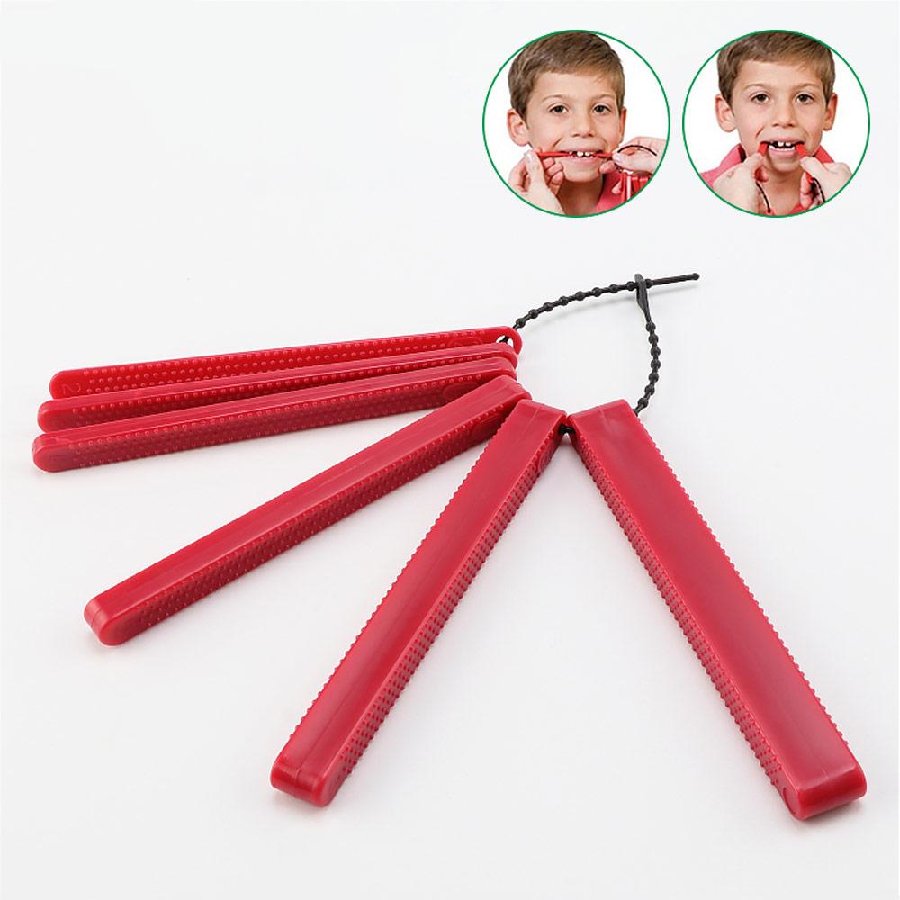 Food Grade Bite Blocks for Speech Therapy (Set of 6 pcs)