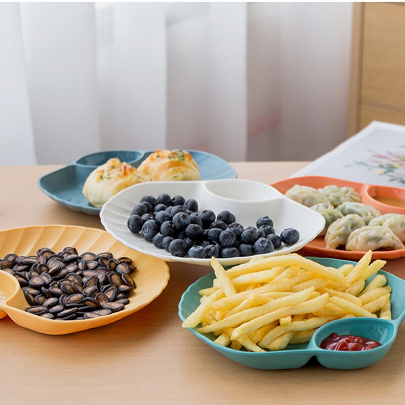 Food Grade Plastic Shell Shaped Plate Food Grade Plastic Shell Shaped Plate