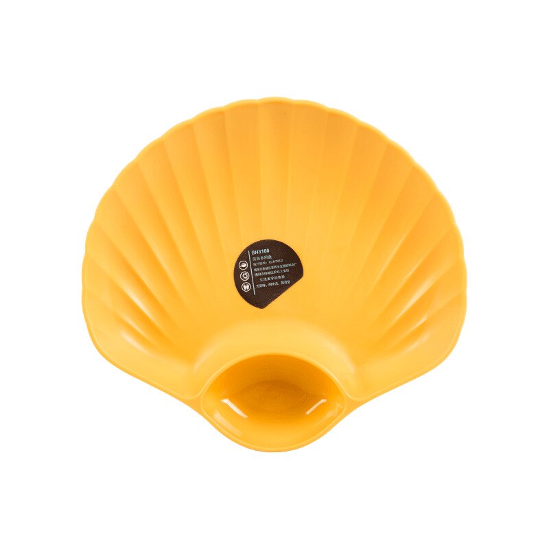 Food Grade Plastic Shell Shaped Plate Food Grade Plastic Shell Shaped Plate