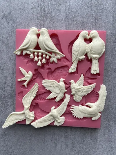 Food Grade Silicone Bird Mold
