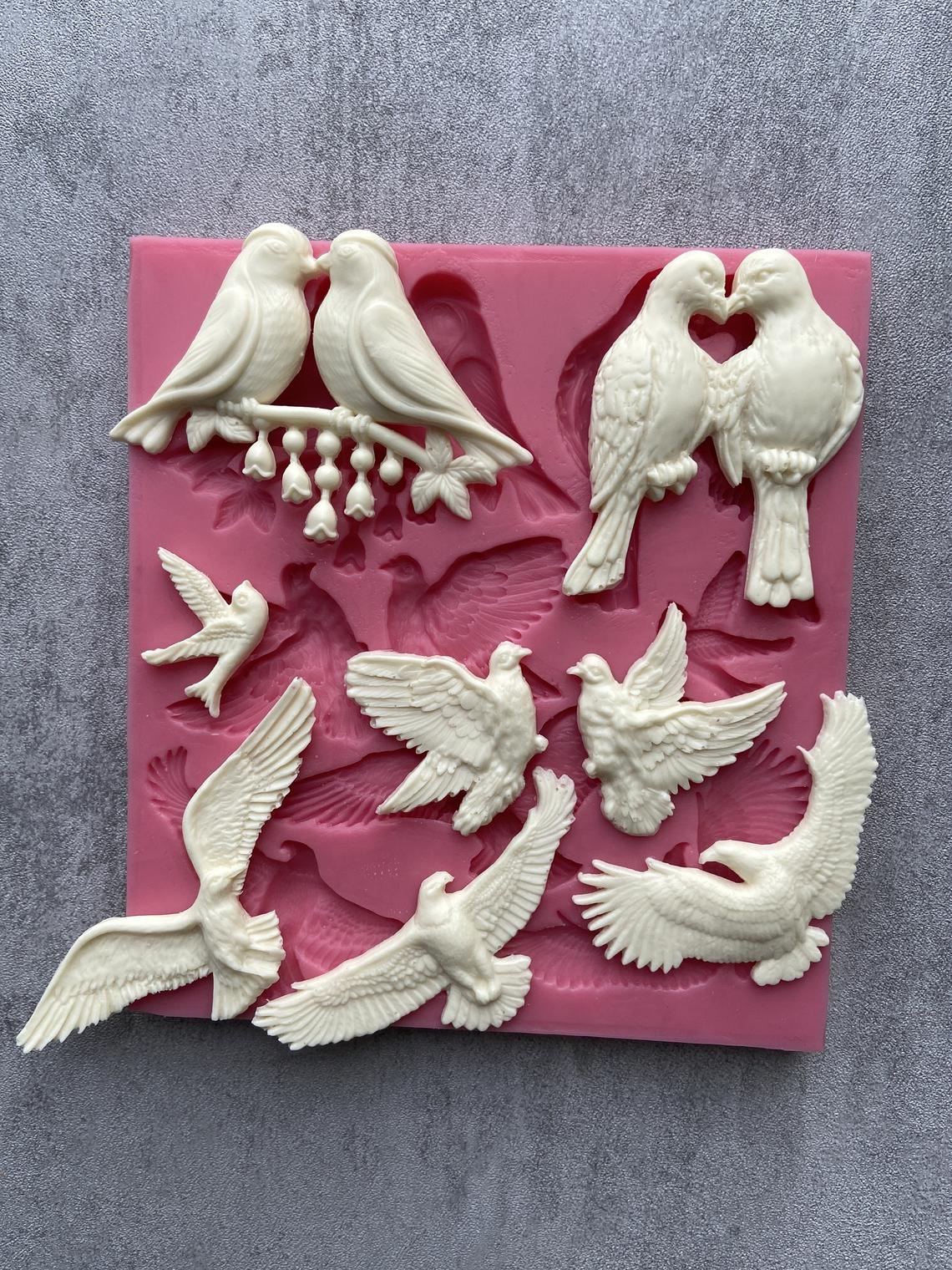 Food Grade Silicone Bird Mold Food Grade Silicone Bird Mold
