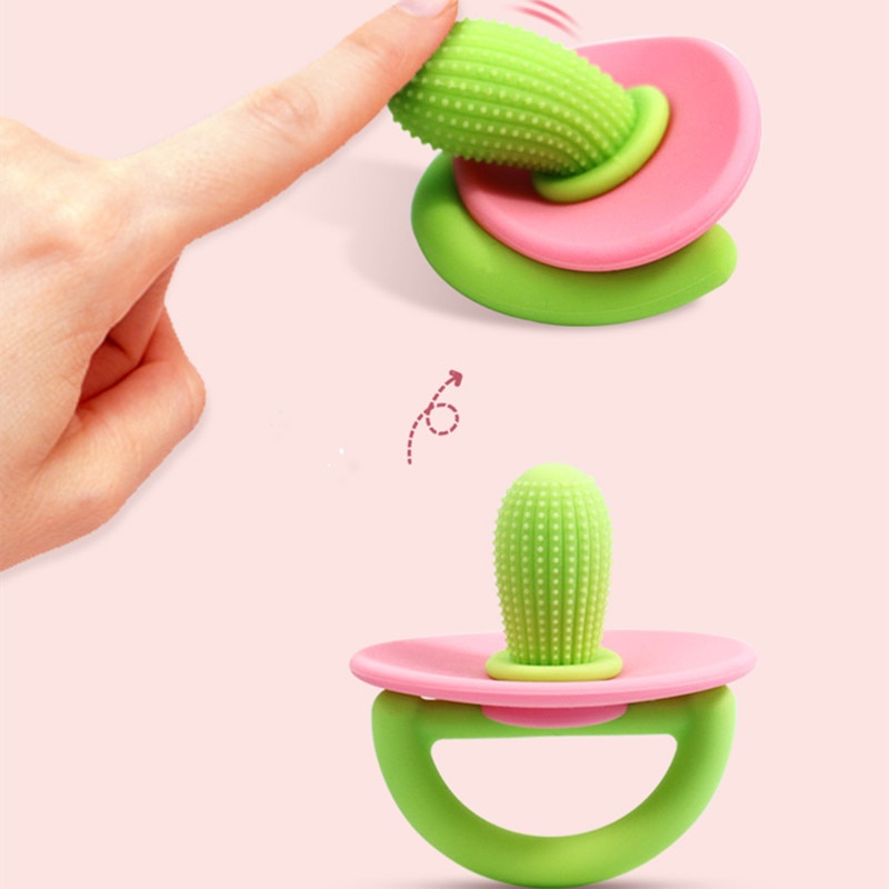 Food Grade Silicone Cactus Teether Food Grade Silicone Cactus Teether