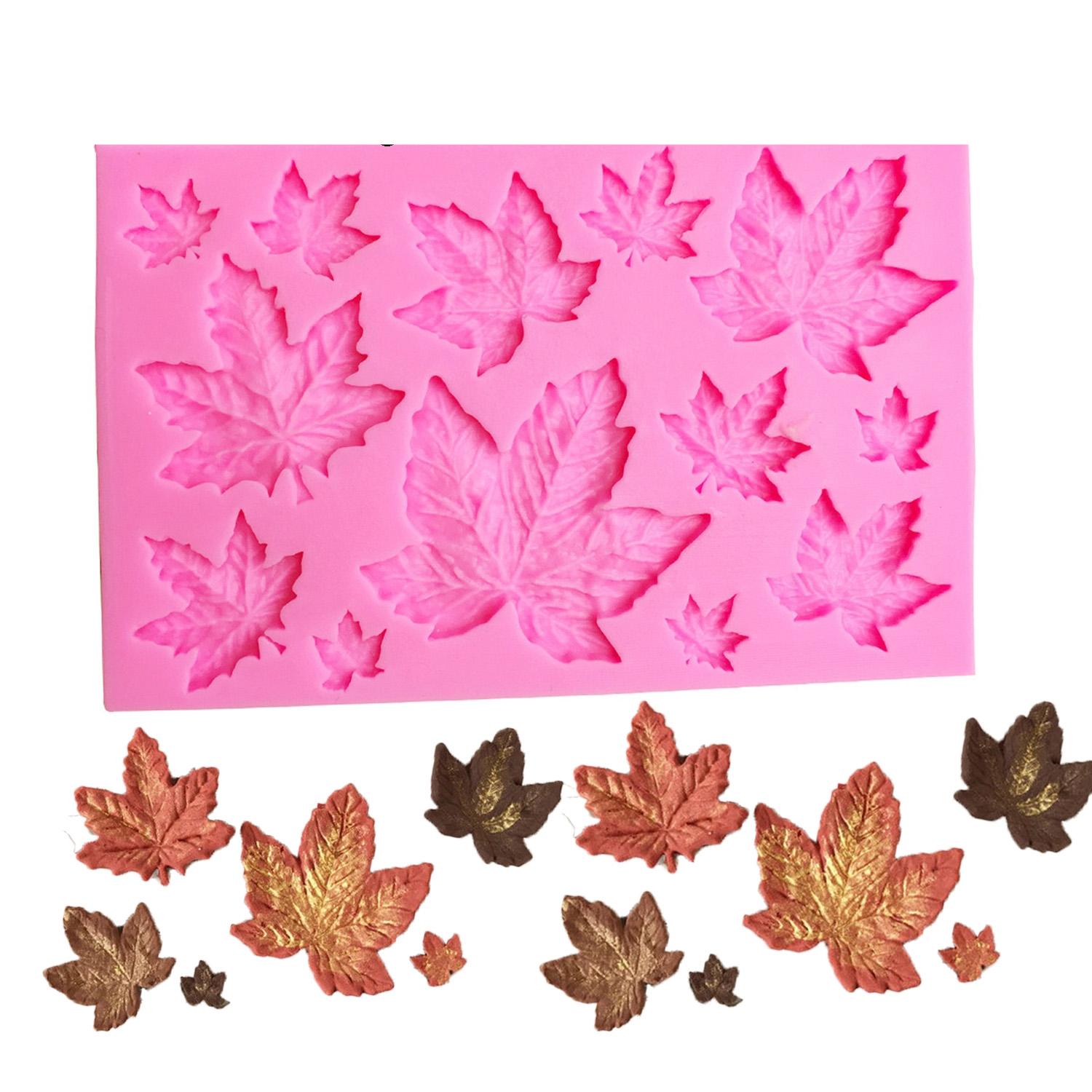 Food Grade Silicone Maple Leaf Mold Food Grade Silicone Maple Leaf Mold
