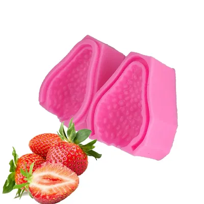 Food Grade Strawberry Silicone Mold
