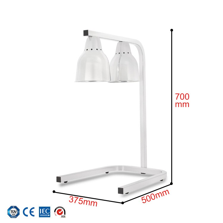 Food Heat Lamp Double-Headed Light Food Heat Lamp Double-Headed Light