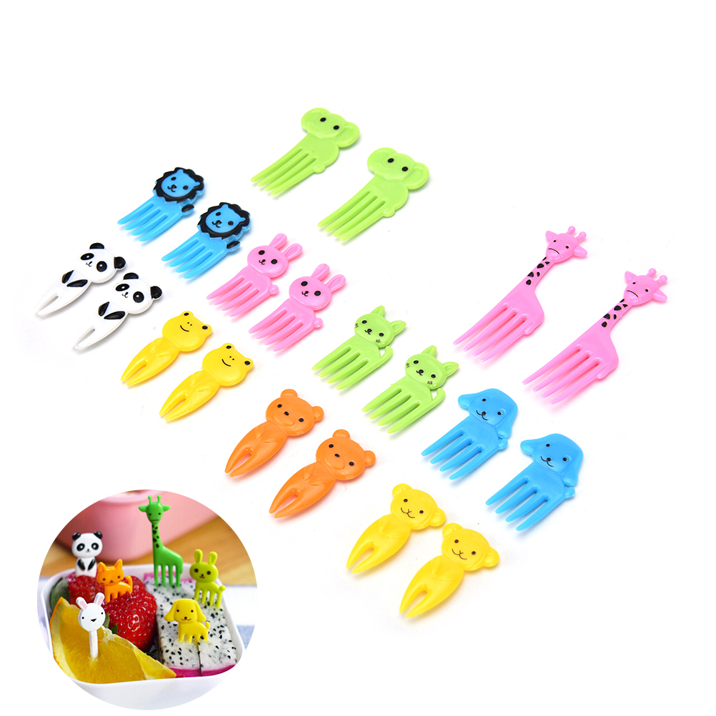Food Picks Cute Animals Bento Picks (Set of 10) Food Picks Cute Animals Bento Picks (Set of 10)