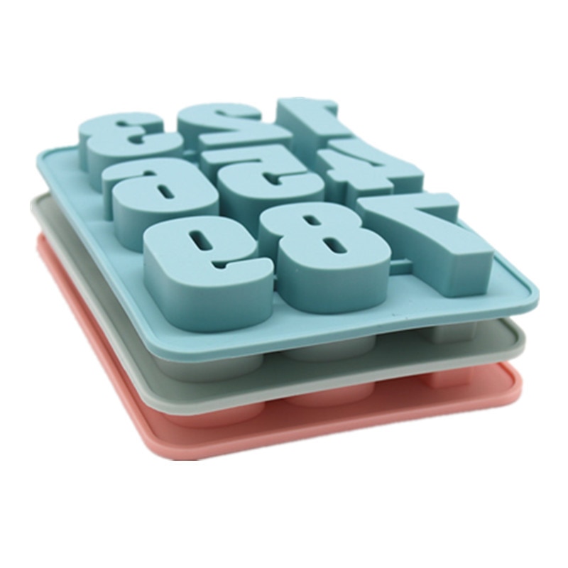Food-Safe Silicone Number Mold Food-Safe Silicone Number Mold