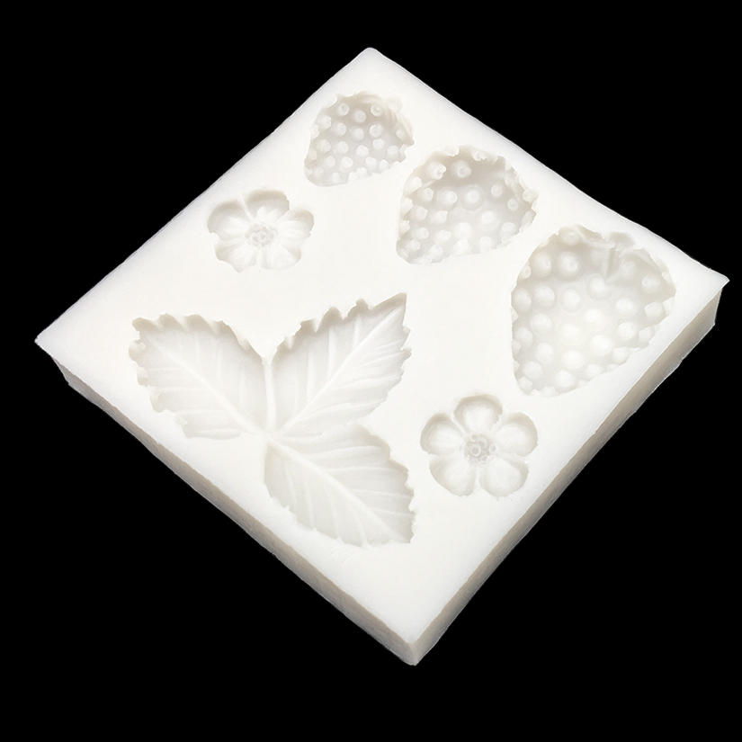 Food Safe Silicone Strawberry Mold
