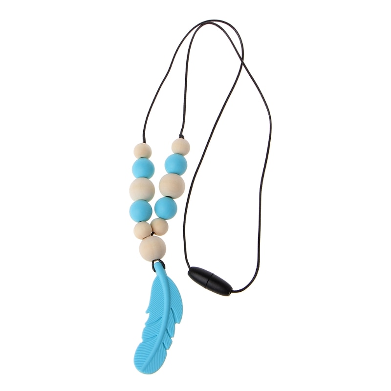 Food Safe Silicone Teething Bead Necklace Food Safe Silicone Teething Bead Necklace