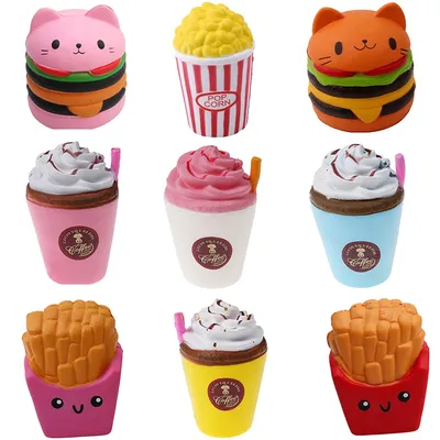 Food Squishies Stress Relief Toys Food Squishies Stress Relief Toys