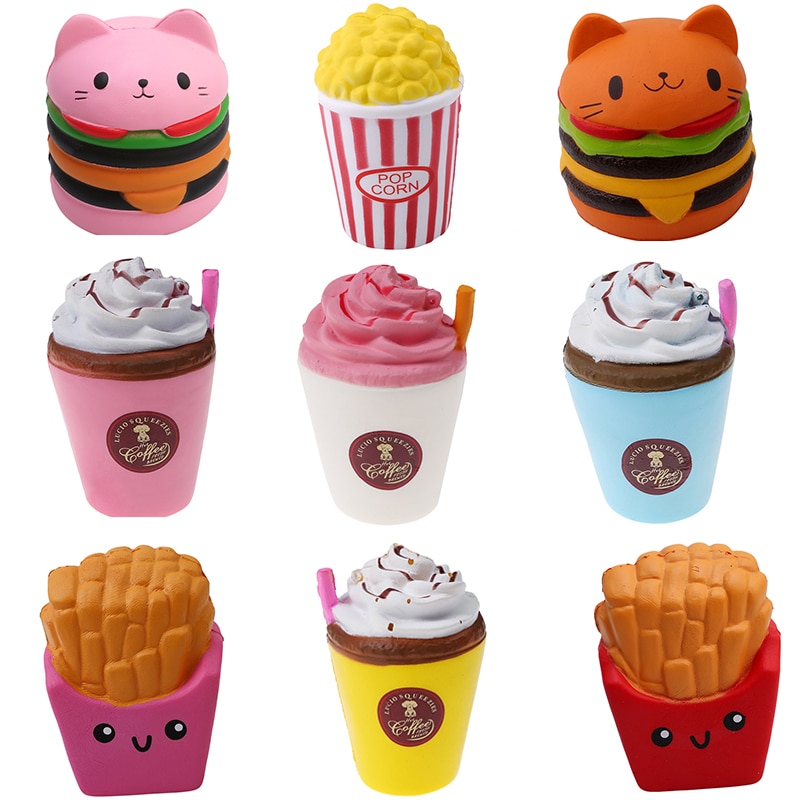 Food Squishies Stress Relief Toys Food Squishies Stress Relief Toys