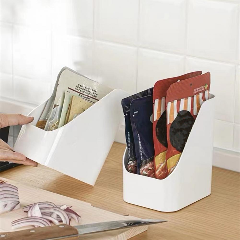 Food Storage Boxes Organizer Sundries Holder Case Inclined Opening Classify Storing Plastic Dormitory Living Room Food Storage Boxes Organizer Sundries Holder Case Inclined Opening Classify Storing Plastic Dormitory Living Room