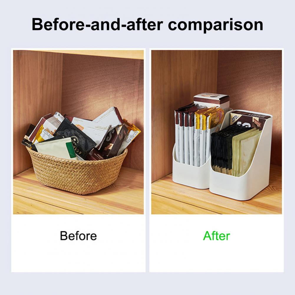 Food Storage Boxes Organizer Sundries Holder Case Inclined Opening Classify Storing Plastic Dormitory Living Room Food Storage Boxes Organizer Sundries Holder Case Inclined Opening Classify Storing Plastic Dormitory Living Room