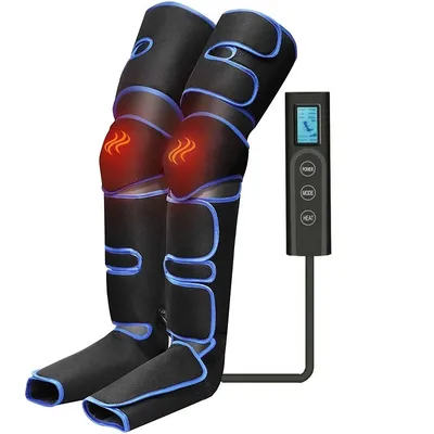 Foot Air Pressure Leg Massager Promotes Blood Circulation, Body Massager, Muscle Relaxation, Lymphatic Drainage Device