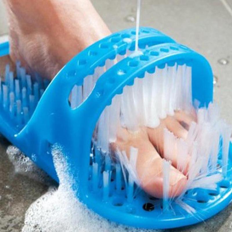 Foot Cleaner Brush Massage Slipper