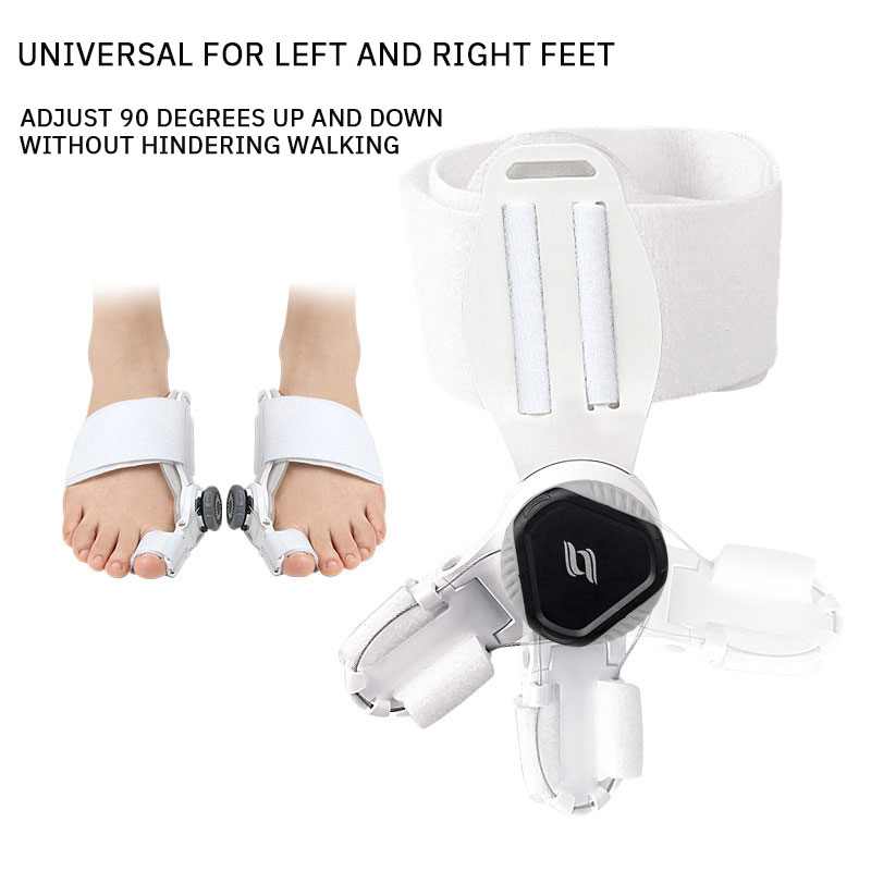 Foot Corrector 3D Knob Adjustable Hallux Valgus Corrector Big Foot Bone Protrusion Overlapping Toe Separator Orthosis