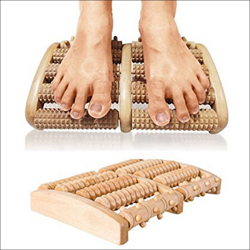Foot Massage Roller Wooden Foot Massager Foot Massage Roller Wooden Foot Massager