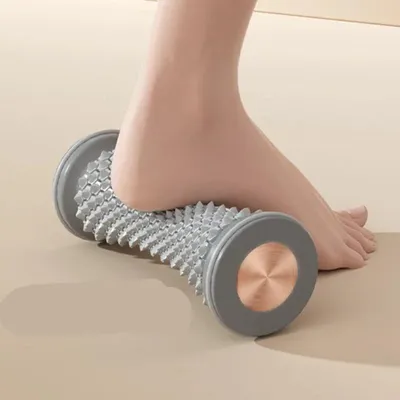 Foot Massager Massage Roller Yoga Massage Ball Plantar Fascia Roller Muscle Relaxation Care Plastic Manual Foot Massager