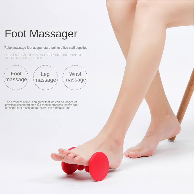 Foot Massager Roller Relieve Foot Arch Pain Plantar Fasciitis Muscle Aches Soreness Stimulates Myofascial Release for