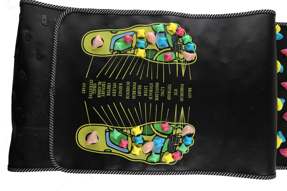 Foot Reflexology Mat with Extra Stones