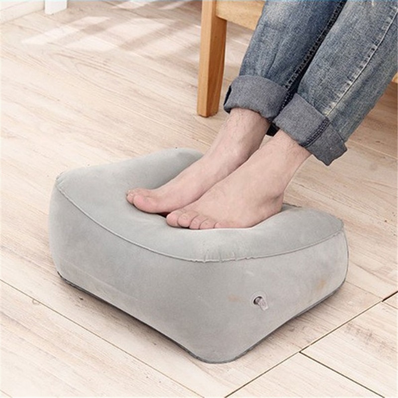Foot Rest Pillow Portable and Inflatable