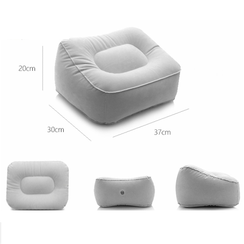 Foot Rest Pillow Portable and Inflatable