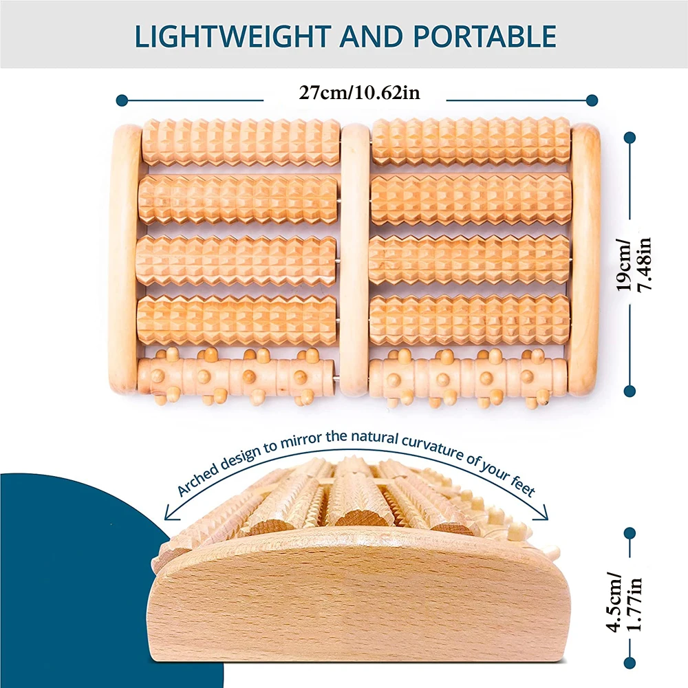 Foot Roller for Plantar Fasciitis Relief, Foot Massager for Neuropathy & Boosts Circulation, Heel Spur & Arch Pain Foot Roller for Plantar Fasciitis Relief, Foot Massager for Neuropathy & Boosts Circulation, Heel Spur & Arch Pain