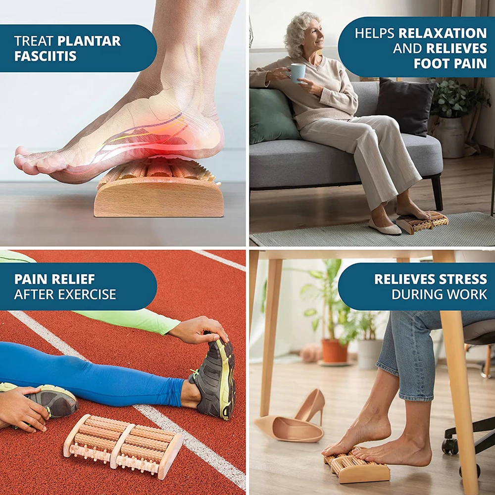 Foot Roller for Plantar Fasciitis Relief, Foot Massager for Neuropathy & Boosts Circulation, Heel Spur & Arch Pain Foot Roller for Plantar Fasciitis Relief, Foot Massager for Neuropathy & Boosts Circulation, Heel Spur & Arch Pain