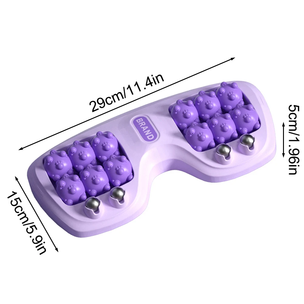 Foot Roller Massager Foot Massage Magnetic Bead Roller Multi-Point Foot Massage Foot Therapy Rubbing Foot Massager Tri Foot Roller Massager Foot Massage Magnetic Bead Roller Multi-Point Foot Massage Foot Therapy Rubbing Foot Massager Tri