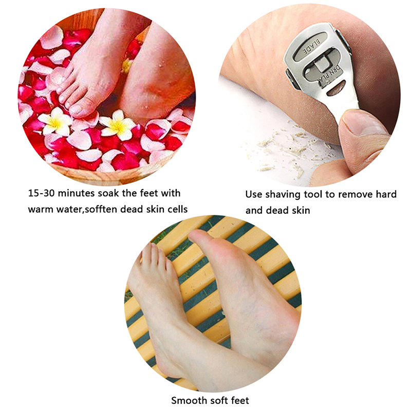 Foot Skin Shaver with 10 Blades Foot Skin Shaver with 10 Blades